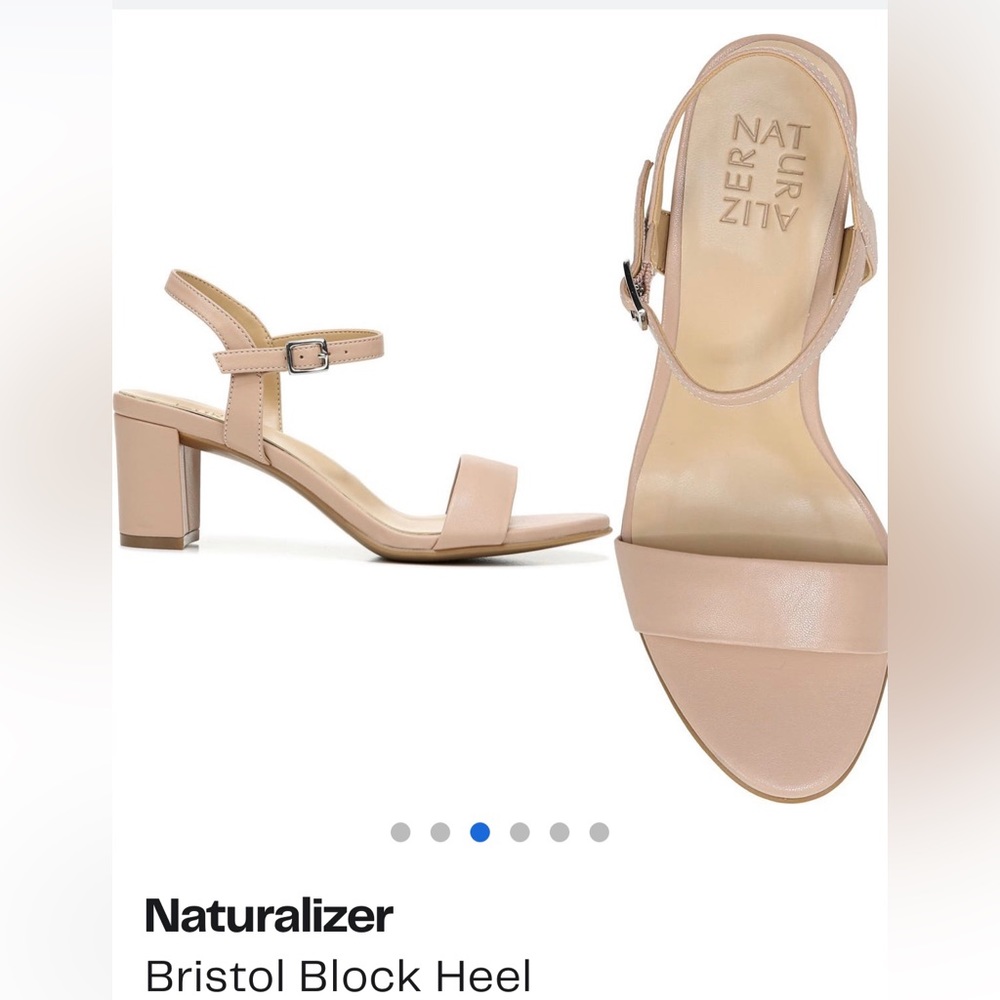 NWOT Naturalizer Bristol Block Heel, 9.5
